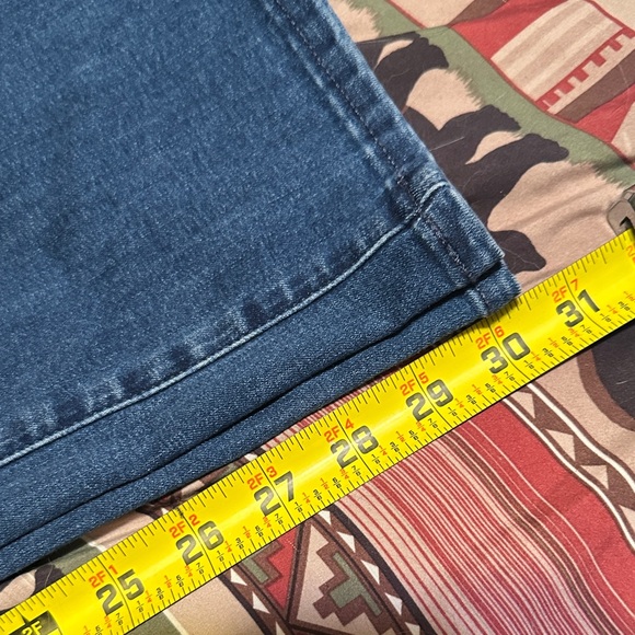 136. NYDJ Cool Embrace Straight Leg Jeans in Denim Blue - Picture 14 of 14